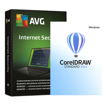 CorelDRAW Standard 2024 + AVG Internet Security