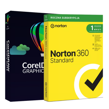 CorelDRAW Graphics Suite 2024 + Norton 360 Standard
