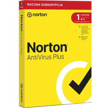 Norton AntiVirus Plus (1 stanowisko, 12 miesięcy)