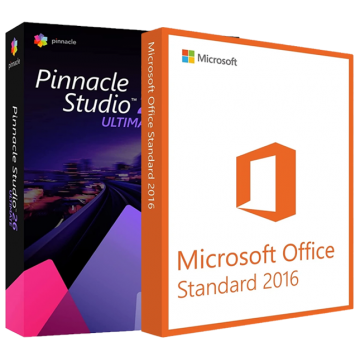 Corel Pinnacle Studio 26 Ultimate + Microsoft Office 2016 Standard