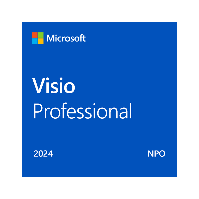 Microsoft Visio LTSC Professional 2024 - CSP - Non profit