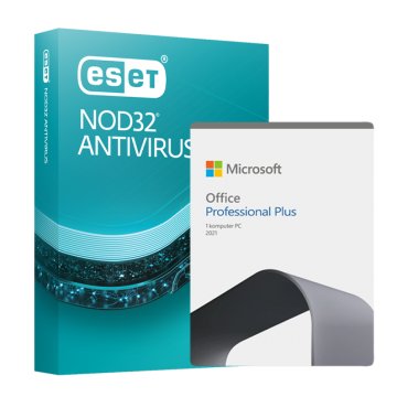 Microsoft Office LTSC 2021 Professional Plus + ESET NOD32 Antivirus