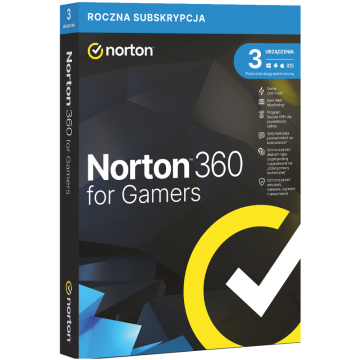 Norton 360 for Gamers (3 stanowiska, 12 miesięcy)