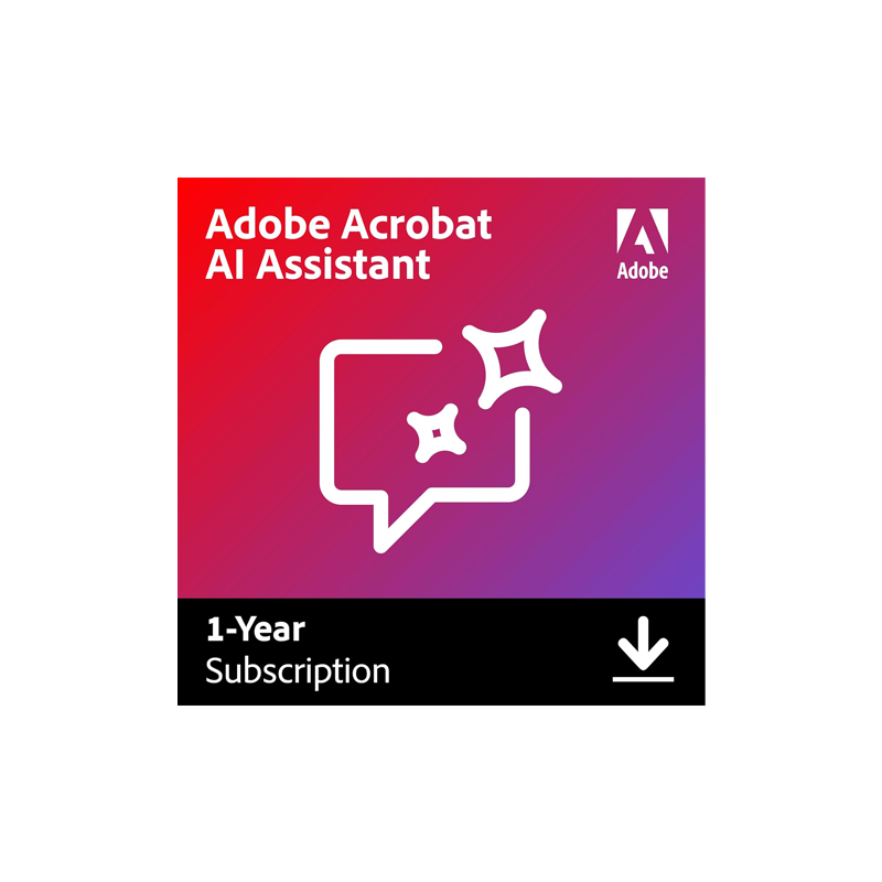 Adobe AI Assistant for Acrobat MULTI Win/Mac - licencja na subskrypcję (1 rok) - 1 użytkownik ESD