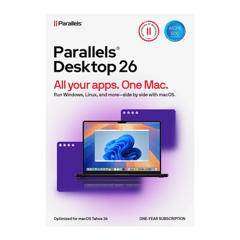 Parallels Desktop 26 for Mac Standard MULTI (1U-1Y) - Student/Teacher