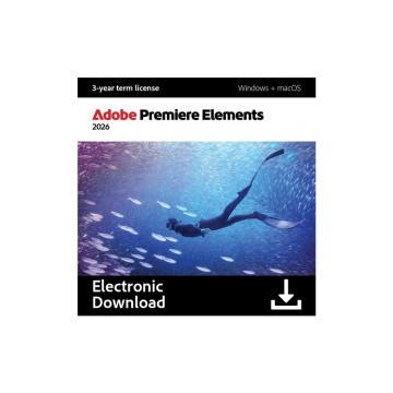 Adobe Premiere Elements 2026 MULTI Win/Mac – licencja czasowa (3 lata) ESD