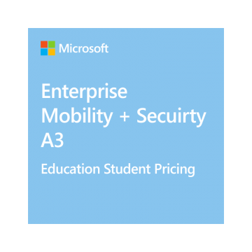 Microsoft Enterprise Mobility + Security A3 (Education Student Pricing) NCE CSP -  1 rok