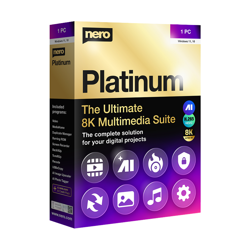Nero Platinum 2026 Suite - licencja bezterminowa