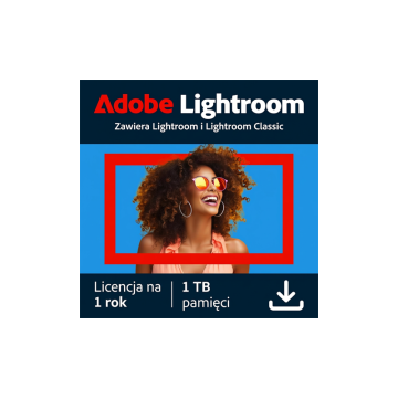 Adobe Lightroom CC 1TB (Lightroom + Lightroom Classic) MULTI Win/Mac – licencja na subskrypcję (1 rok) – 1 użytkownik ESD