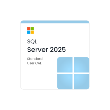 Microsoft SQL Server 2025 Standard - 1 User CAL