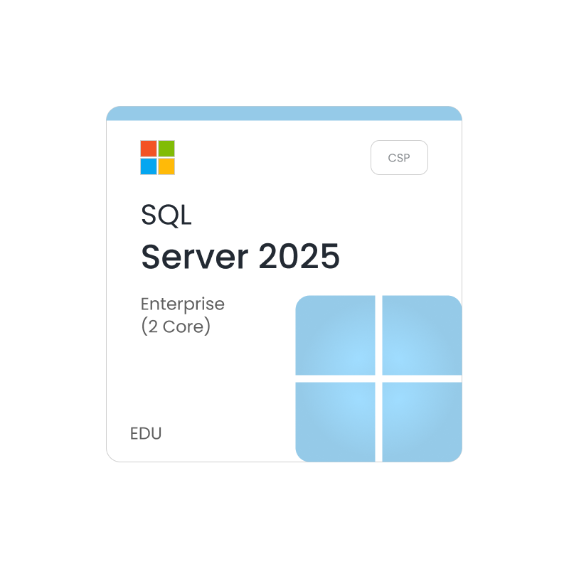 Microsoft SQL Server 2025 Enterprise (2 Core) - CSP - EDU