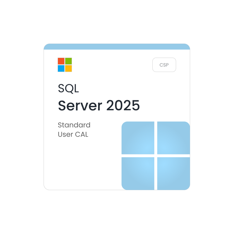 Microsoft SQL Server 2025 Standard - CSP - 1 User CAL