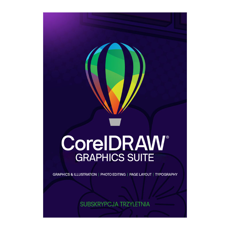 CorelDRAW Graphics Suite (3 lata) MULTI Win/Mac – Subskrypcja dla instytucji EDU - Odnowienie