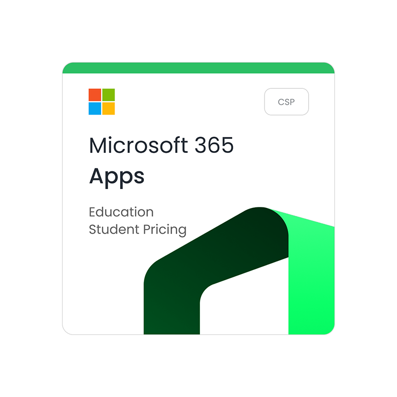 Microsoft 365 Apps (Education Student Pricing) NCE CSP - 1 rok