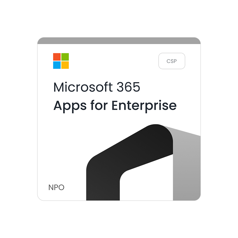 Microsoft 365 Apps for Enterprise NCE CSP -  Non profit - 1 rok