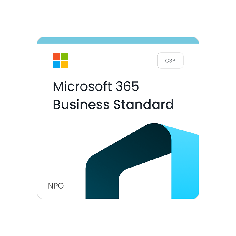 Microsoft 365 Business Standard NCE CSP - Non profit - 1 rok