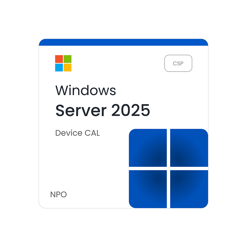 Microsoft Windows Server 2025 - CSP - Non profit - 1 Device CAL