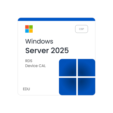 Microsoft Windows Server 2025 RDS - CSP - EDU - 1 Device CAL