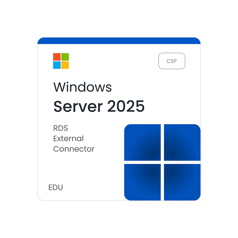 Microsoft Windows Server 2025 RDS External Connector - CSP - EDU