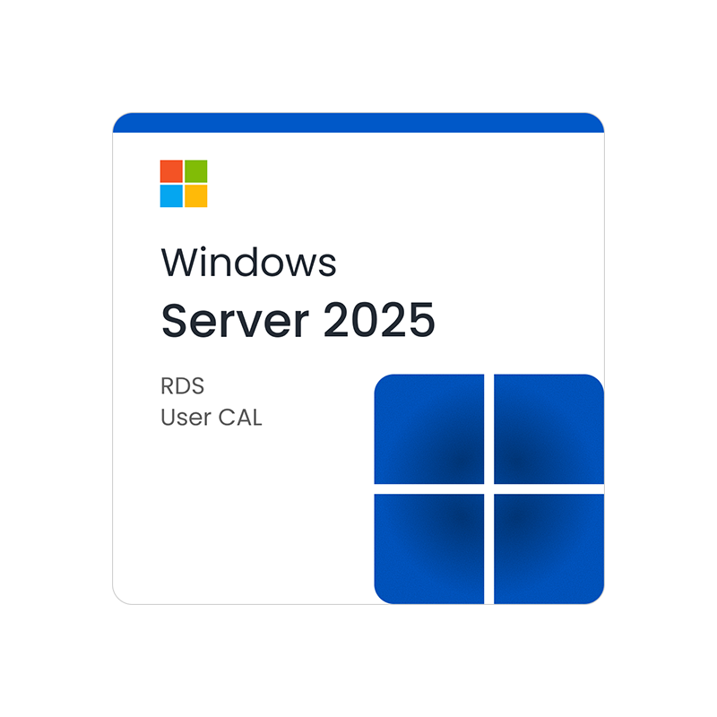 Microsoft Windows Server 2025 RDS - 1 User CAL