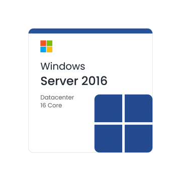 Microsoft Windows Server 2016 DataCenter (16 Core)