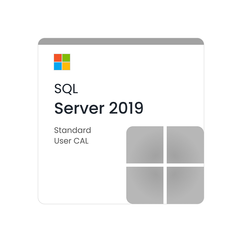 Microsoft SQL Server 2019 Standard - 1 User CAL