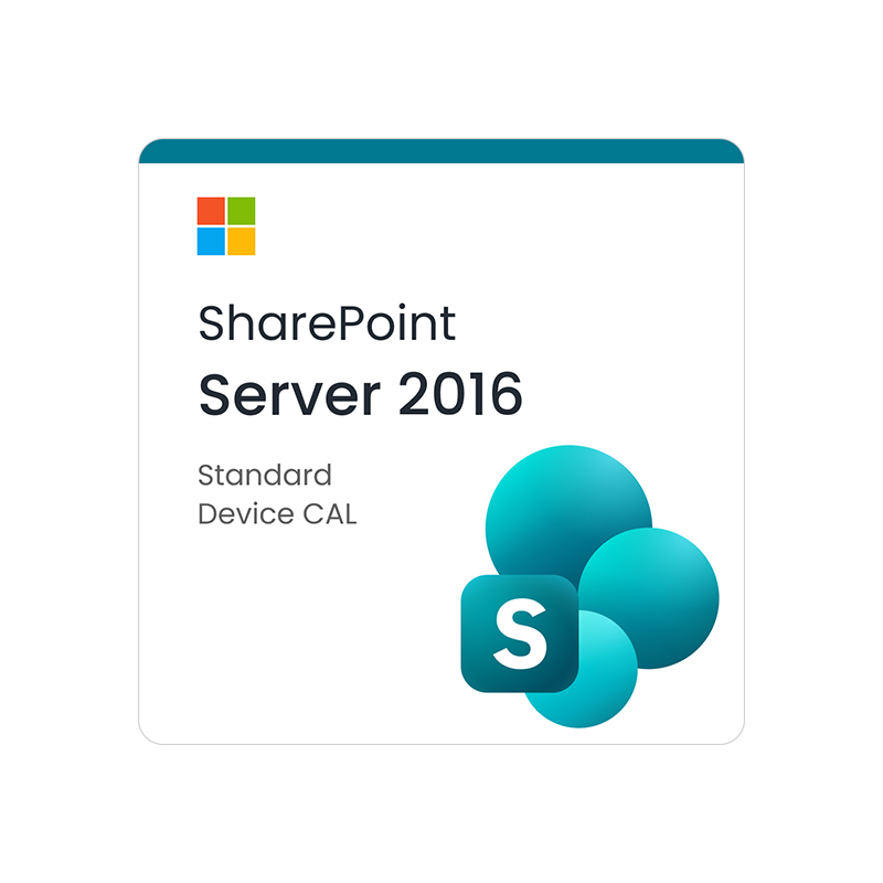 Microsoft SharePoint Server 2016 Standard - 1 Device CAL
