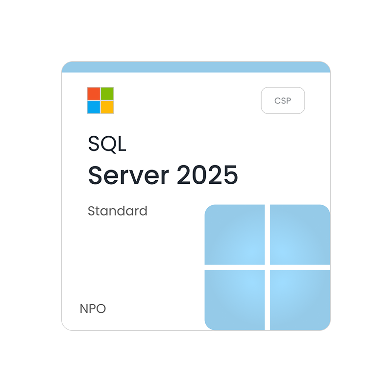 Microsoft SQL Server 2025 Standard - CSP - NPO