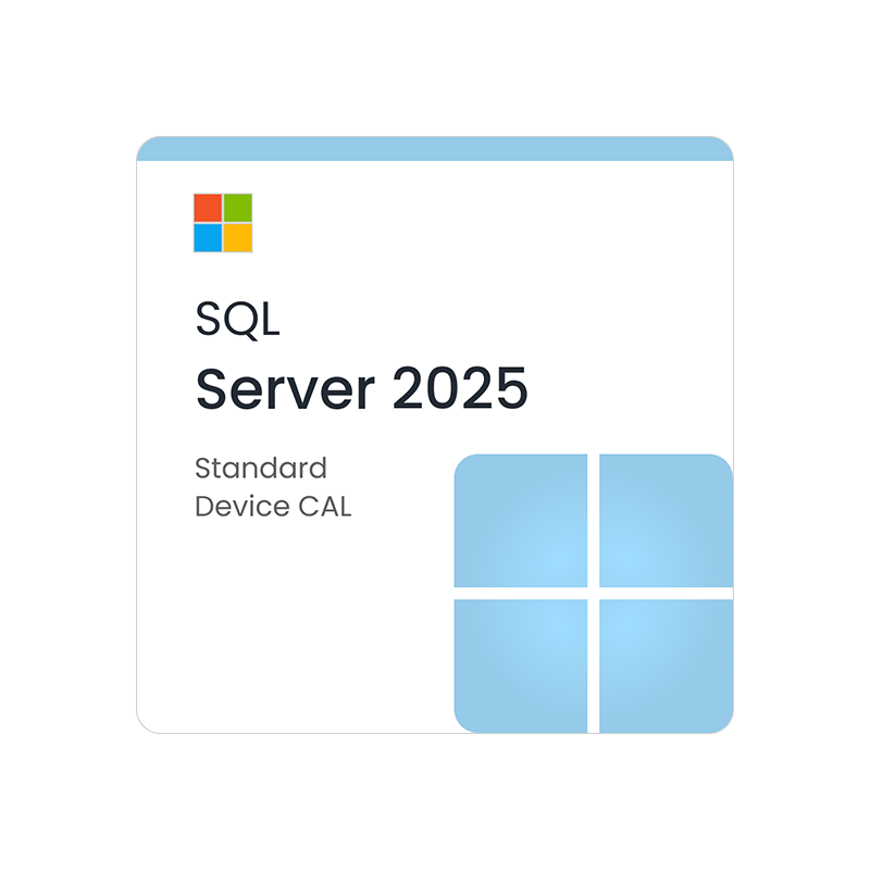 Microsoft SQL Server 2025 Standard - 1 Device CAL