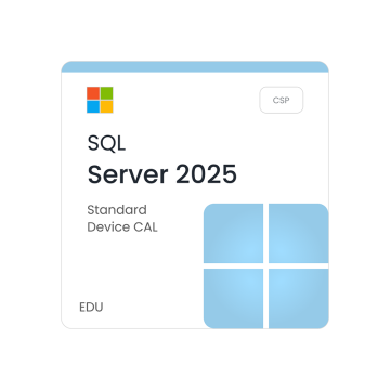 Microsoft SQL Server 2025 Standard - CSP - EDU - 1 Device CAL