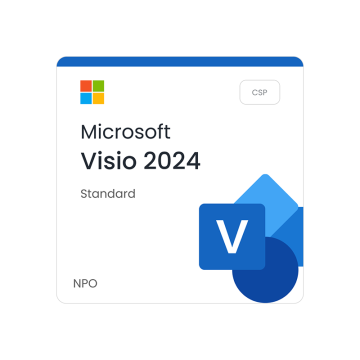 Microsoft Visio LTSC Standard 2024 - CSP - Non profit