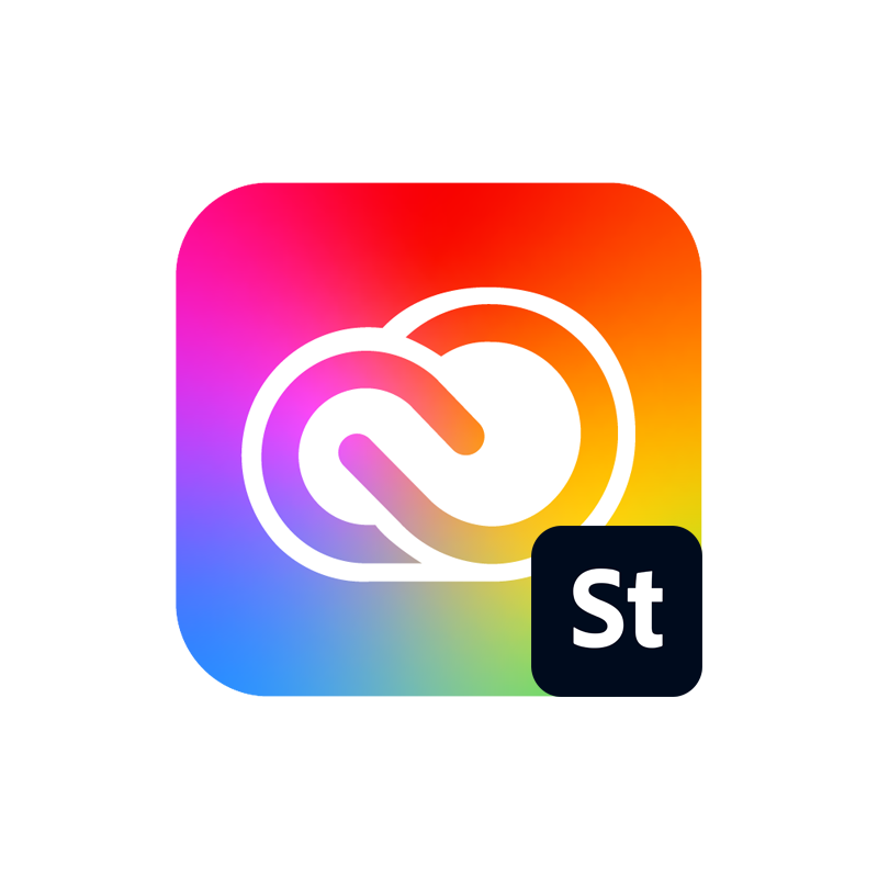 Adobe Creative Cloud Teams Pro z Adobe Stock MULTI Win/Mac odnowienie subskrypcji - licencja rządowa