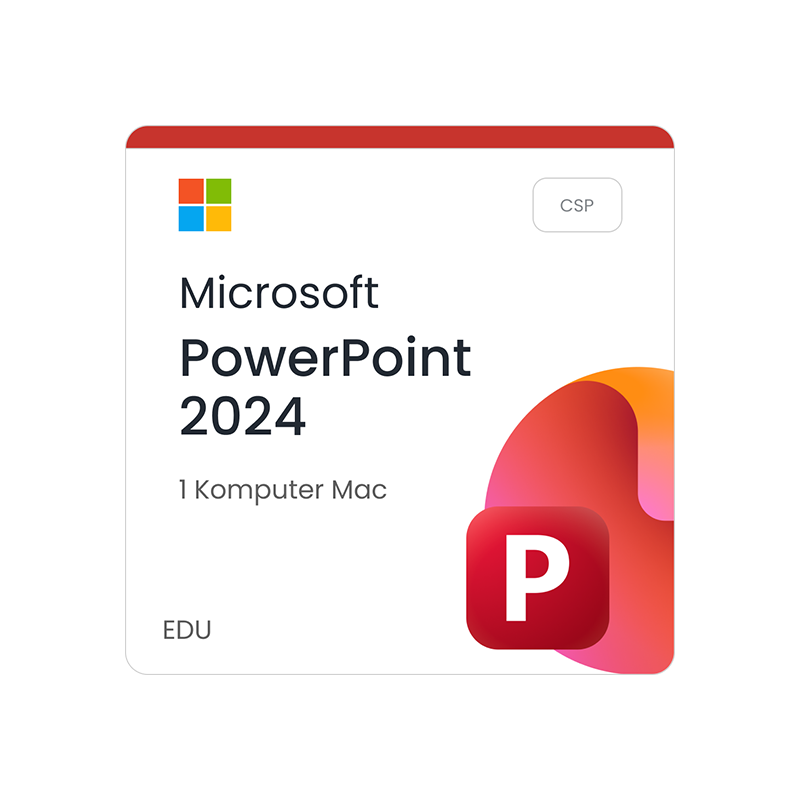 Microsoft PowerPoint LTSC for Mac 2024 - CSP - EDU