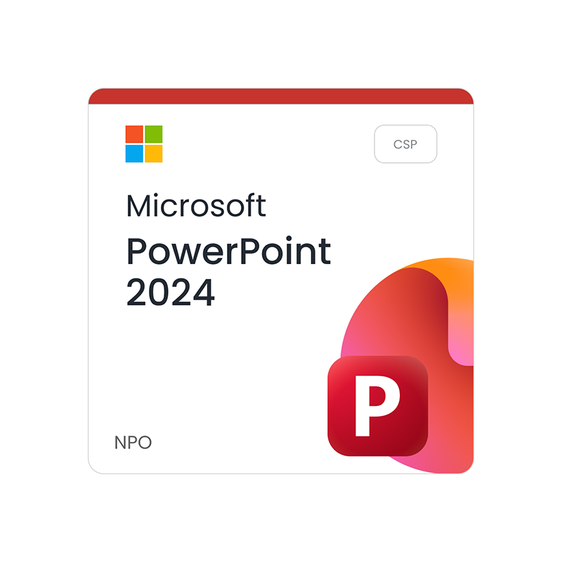 Microsoft PowerPoint 2024 LTSC - CSP - Non profit