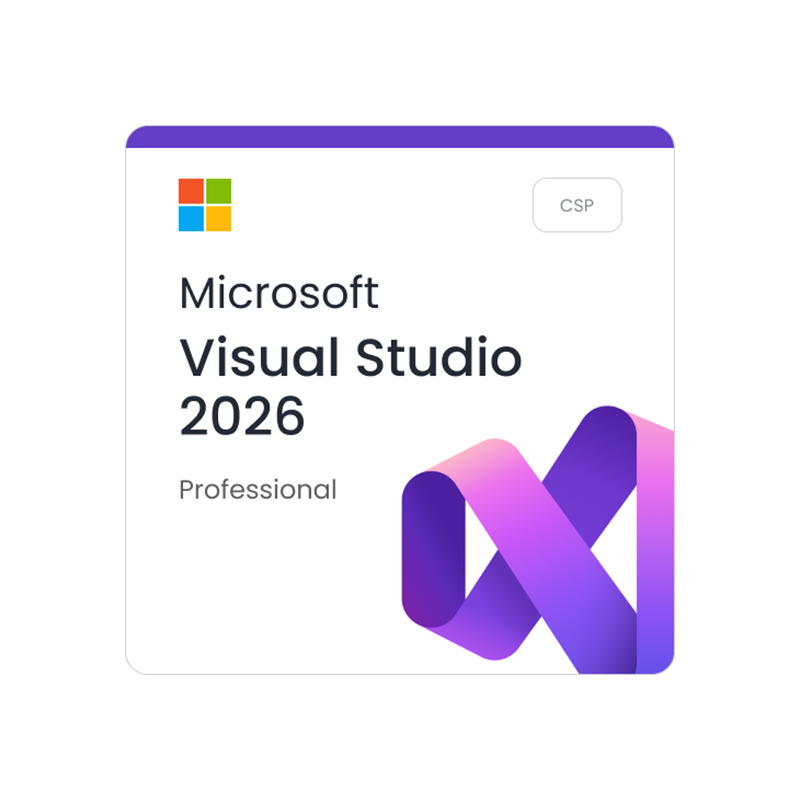 Microsoft Visual Studio Professional 2026 - CSP