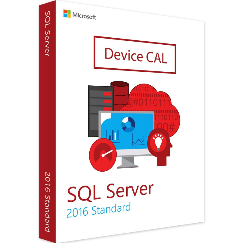 Microsoft SQL Server 2016 Standard - 1 Device CAL