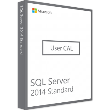 Microsoft SQL Server 2014 Standard - 1 User CAL