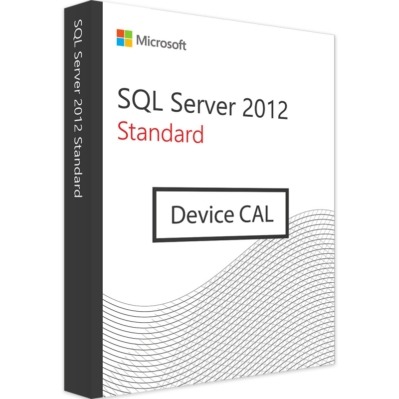 Microsoft SQL Server 2012 Standard - 1 Device CAL