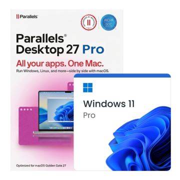 Windows 11 Professional  + Parallels Desktop 26 Pro for Mac - MULTI (1U-1Y) - Subskrypcja