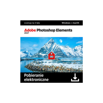 Adobe Photoshop Elements 2027 MULTI Win/Mac – licencja czasowa (3 lata) ESD