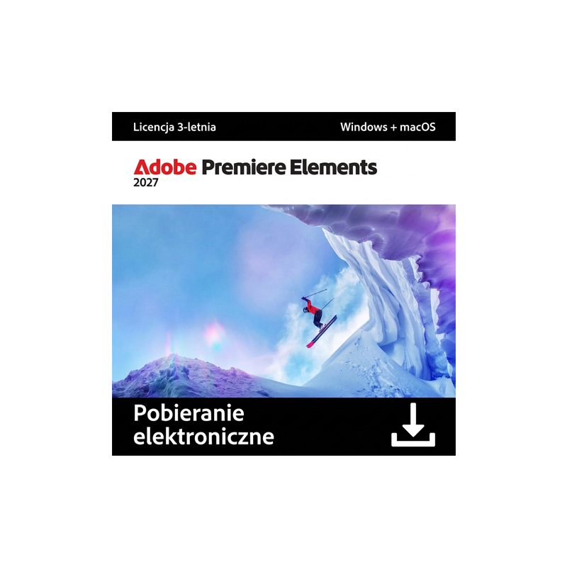 Adobe Premiere Elements 2027 MULTI Win/Mac – licencja czasowa (3 lata) ESD