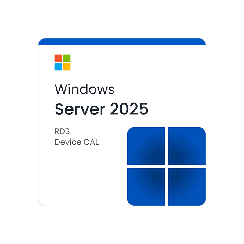 Microsoft Windows Server 2025 RDS - 1 Device CAL