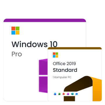 Microsoft Windows 10 Professional + Office 2019 Standard