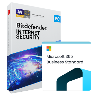Microsoft 365 Business Standard + Bitdefender Internet Security