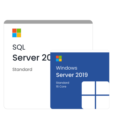 Microsoft SQL Server 2019 Standard + Microsoft Windows Server 2019 Standard