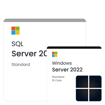 Microsoft SQL Server 2019 Standard + Microsoft Windows Server 2022 Standard