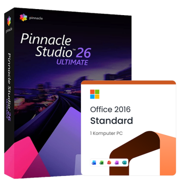 Corel Pinnacle Studio 26 Ultimate + Microsoft Office 2016 Standard