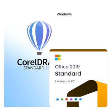 Microsoft Office 2019 Standard + CorelDRAW Standard 2024