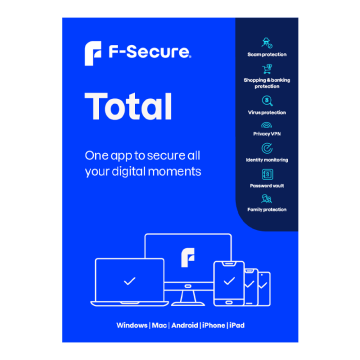 F-Secure Total (10 stanowisk, 12 miesięcy)