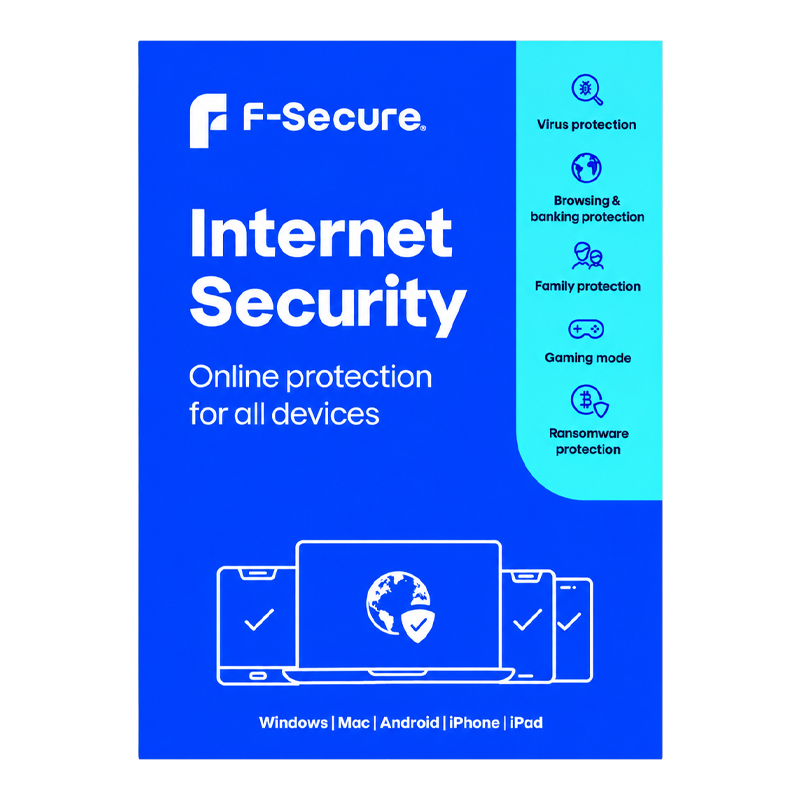 F-Secure Internet Security (dawniej SAFE) - 1 stanowisko, 24 miesiące